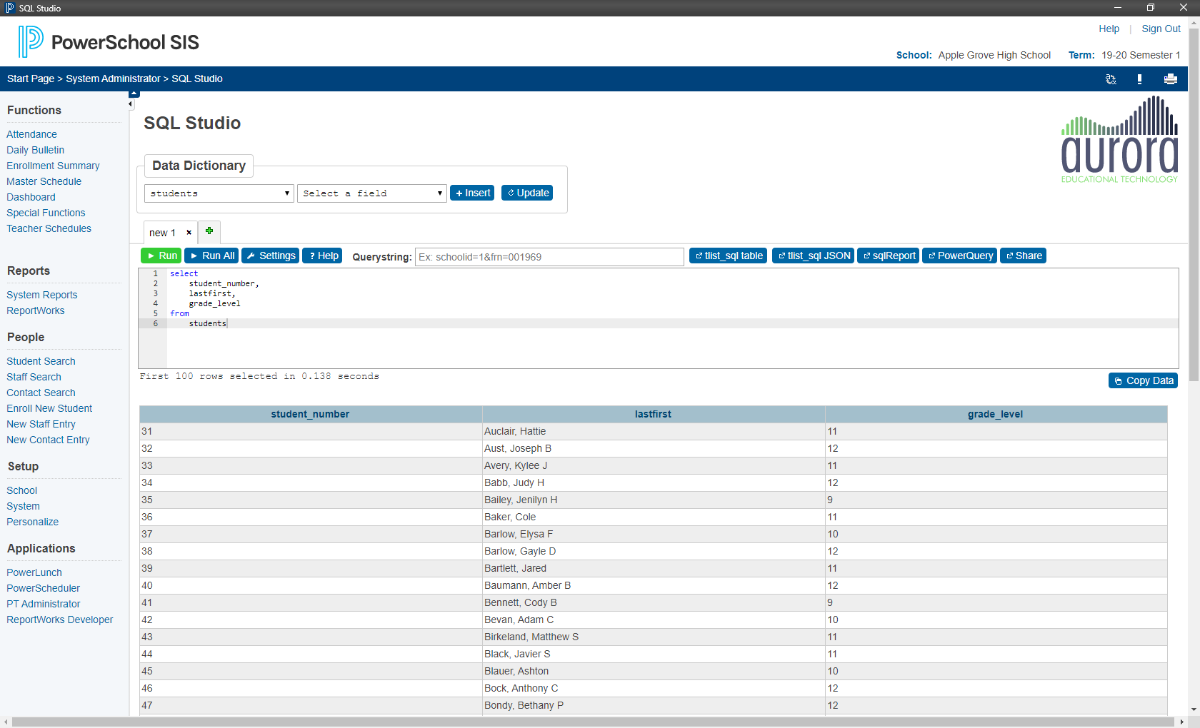 SQL Studio